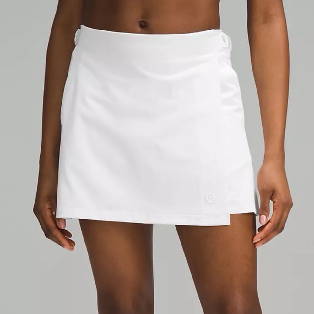 Lululemon Wrap-Front Mid-Rise Golf Skirt